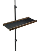 Plateau en bois K&amp;M 122A-WALNUT avec doublure en feutre (noyer)