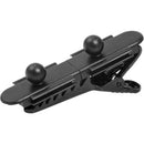 DPA DMM0015 Double pince micro pour deux cravates cardioïdes 4080 (noir)