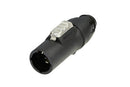 Neutrik NAC3MX-W-TOP 3 Pole Inline AC Connector -Male -20A -IP65/UL50e