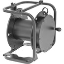 Theatrixx 13-04 Hannay Reels AV-1 Roulettes 2" Rangement de câbles installé (Noir)