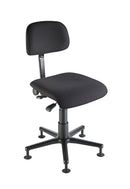 K&M 13470-BLACK Percussion Chair With 5-Leg Base (Black)