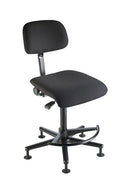 K&M 13480-BLACK Kettledrum/Conductor Chair With 5-Leg Base