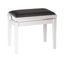 K&M 13711 Wooden Piano Bench Base (Glossy White)