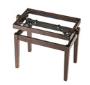 K&M 13730 Base de banc de piano en bois (noyer brillant)