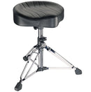 K&M 14000 Trône de tambour chromé à double renfort avec support shaker