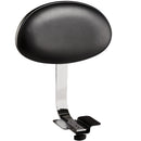 K&M 14005-BLACK Backrest With Leatherette Cushion For 14000 Drum Throne (Black)