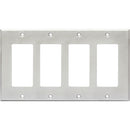 RDL CP-4S Quadruple Cover Plate (Stainless Steel)