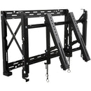 Peerless-AV DS-VW765-LQR Support mural vidéo pour écrans de 46 à 65" (noir, orientation paysage)