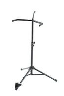 K&M 141-BLACK Folding Double Bass Tripod With Bow Holder