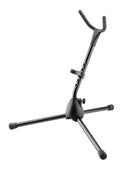 K&M 14300 Trépied pour saxophone ténor et alto avec pieds pliables