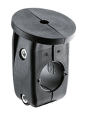 K&M 14301-BLACK Peg Holder With 3 Adapters (Black) - M5 Thread