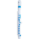 Nuvo N220JFBL jFlute 2.0 Kit with Donut Head Joint (White/Blue)