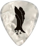 PRS 72 Celluloid Picks (White Pearloid Thin)