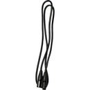 American DJ STR527 IP65 Rated 5 Pin DMX XLR Cable - 5'