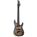 Guitare électrique 7 cordes multi-diapason Schecter REAPER-7 (Satin Sky Burst)