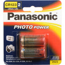 Piles au lithium Panasonic CR123APA2B CR123A