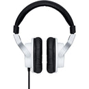 Yamaha HPHMT7 Closed-Back Studio Monitor Headphones (White)