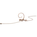 DPA Microphones d:fine Core 4188 Slim Directional Flex Earset Mic w/100mm Boom and MicroDot Connector (Beige)