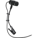 Microphone à pince à condensateur cardioïde Audio-Technica PRO 35CH avec connecteur de style Ch 