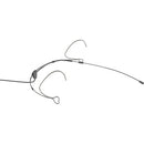 DPA Microphones 6066 CORE Micro-casque omnidirectionnel subminiature avec adaptateur LEMO 3 broches Émetteurs Lectrosonics SSM et Sennheiser SK (Noir)