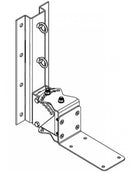 One Systems PT38.M 316 Grade (Marine) Stainless Steel Pan / Tilt Bracket For 108.STC, 108.HTC, 108.HTH, 208.HTC And 108.HSB (White)