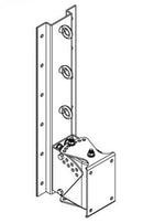One Systems PT76.M Support panoramique/inclinaison en acier inoxydable de qualité 316 (marine) pour 112.HTH, 118.HSB, 212.HC, 312.HC et CFA-2.HTH (noir)