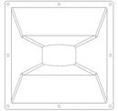 One Systems ET105X60 HORN 105x60 Rotatable Horn For 112.HTH