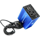 Kondor Blue KB-CAJA150W SPARK 150 D-Tap To AC Power Inverter Wall Plug
