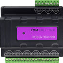Visual Productions VPRDMSPLIT6-TERM DIN Rail DMX/RDM RdmSplitter Terminal