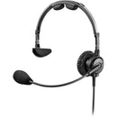 RTS LH-300 Casque de diffusion RTS léger unilatéral (connecteur XLR 4 broches mâle, microphone dynamique)