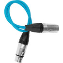 Kondor Blue KB-MXLR-F-18 3-Pin XLR Male To 3-Pin XLR Female Audio Cable - 18in