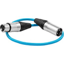 Kondor Blue KB-MXLR-F-18 3-Pin XLR Male To 3-Pin XLR Female Audio Cable - 18in