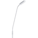 DPA Microphones 4098 CORE Microphone supercardioïde avec col de cygne supérieur et inférieur et connecteur Microdot - Perche 11" (Blanc)