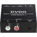 DVDO DACONV-1 Convertisseur numérique vers analogique (entrée coaxiale/TOSLINK vers sortie analogique)