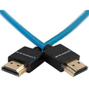 Kondor Blue KB-HDMI14 Braided High-Speed HDMI Cable (Blue) - 16in