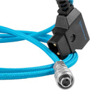 Kondor Blue KB-DTAPWEIPU4 D-Tap To 2-Pin Power Cable For BMPCC 6K/4K (Blue) - 48in
