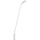 DPA Microphones 4098 CORE Microphone supercardioïde avec col de cygne supérieur et inférieur et connecteur XLR - Perche 18" (Blanc)