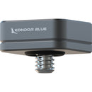 Kondor Blue KB-CSP Cold Shoe Plate (Space Gray)