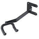 Crochet mural pour guitare K&amp;M 16235-BLACK avec angle de 30° (noir)