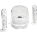 Harman Kardon HKSOUNDSTICK4WHTAM SoundSticks 4 Système de haut-parleurs Bluetooth sans fil 2.1 (Blanc)