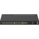 Netgear M4250-26G4XF-POE+ Switch réseau géré Gigabit PoE+ 24 ports avec SFP+ (480 W)