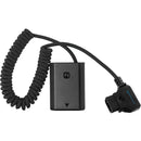 Kondor Blue KB-DT-SA7S-DB-Bk D-Tap To NP-FZ100 Dummy Battery Cable For Sony a7S III (Raven Black)