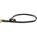 Kondor Blue KB-MXLR3.5-RA16 3.5mm Stereo To Dual Mini-XLR Audio Splitter (Right Angle)