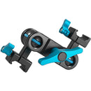 Kondor Blue KB-MAGICARM-NATOC-BK Cine Magic Arm With Double Ball Heads (Raven Black) - 5.5in