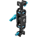 Kondor Blue KB-MAGICARM-NATOC-BK Cine Magic Arm With Double Ball Heads (Raven Black) - 5.5in