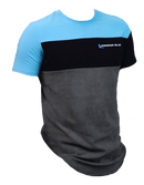 T-shirt à manches courtes Kondor Blue KB-MFST-3XL Tricolore pour le nettoyage des lentilles - Taille 3XL