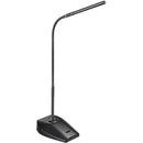 Audio-Technica ES925 MicroLine Condenser Microphone w/Gooseneck, Desk Stand Power Module & Unterminated Cable - 15.1"