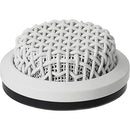 Audio-Technica ES945WO/TB3 Miniature Omnidirectional Condenser Boundary Microphone w/TB3-to-XLR Output (White)