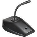 Audio-Technica ES925 Cardioid Condenser Microphone w/Gooseneck, Desk Stand Power Module & Unterminated Cable - 4.9"