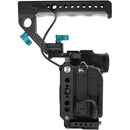Kondor Blue KB-SONYA7R-BK Full Camera Cage With Top Handle For Sony a1/a7 Series (Raven Black)